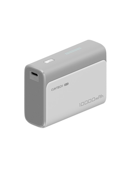 
Nešiojamoji baterija 10000mAh USB-A USB-C 30W - pilka
