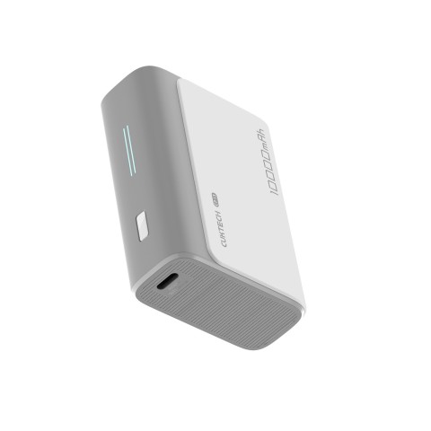 
Nešiojamoji baterija 10000mAh USB-A USB-C 30W - pilka
