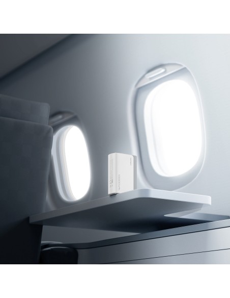 
Nešiojamoji baterija 10000mAh USB-A USB-C 30W - pilka
