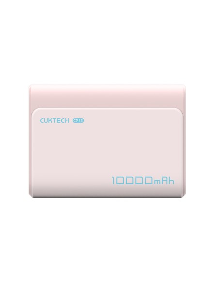
Nešiojamoji baterija 10000mAh USB-C USB-A 30W - rožinė
