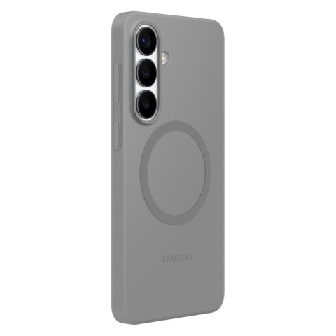 
„Samsung Galaxy S26“ silikoninis dėklas su magnetu „MagSafe“ – pilkas
