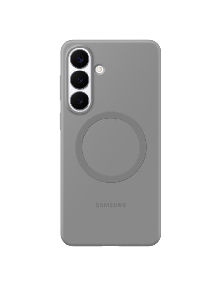 
„Samsung Galaxy S26“ silikoninis dėklas su magnetu „MagSafe“ – pilkas
