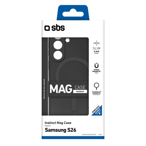 
„Samsung Galaxy S26 Instinct Mag MagSafe“ dėklas – juodas
