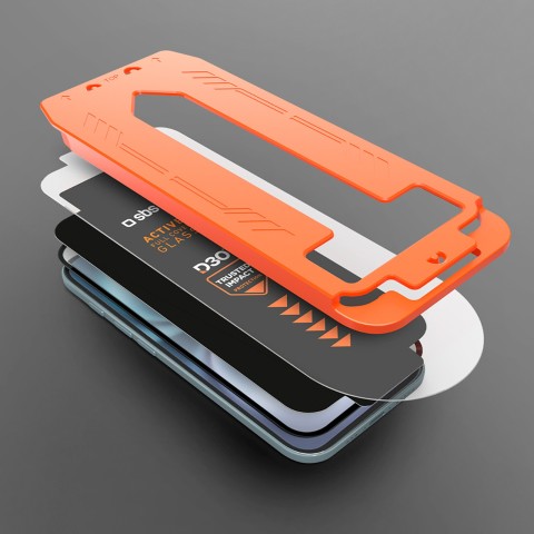 
Apsauginis stiklas, skirtas „Samsung Galaxy S26“ su D3O aplikatoriumi
