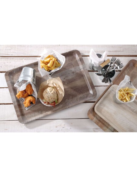 Dvigubas stalo įrankių konteineris 2 plieniniai kibirai 250x155mm