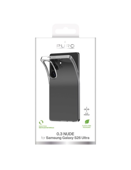 
Apsauginis dėklas, skirtas „Samsung Galaxy S26 Ultra Ultra-Slim 0.3 NUDE“ - skaidrus

