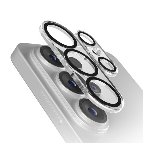 
Apsauginis galinio fotoaparato stiklas, skirtas „Samsung Galaxy S26 Ultra“ - su juodu rėmeliu

