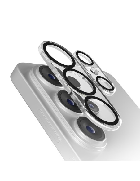 
Apsauginis galinio fotoaparato stiklas, skirtas „Samsung Galaxy S26 Ultra“ - su juodu rėmeliu
