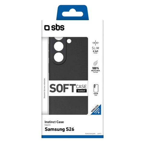 
„Samsung Galaxy S26 Instinct“ dėklas – juodas
