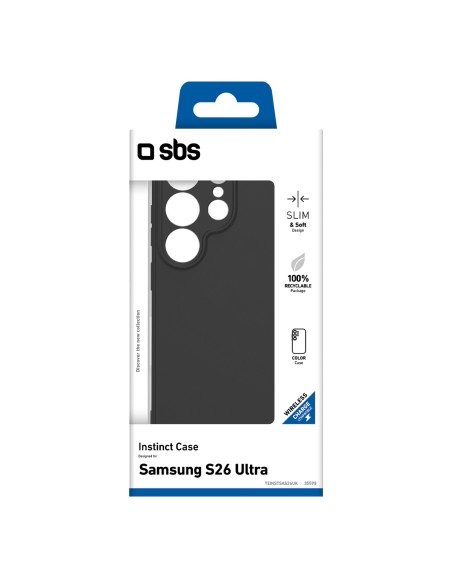 
„Samsung Galaxy S26 Ultra Instinct“ dėklas – juodas
