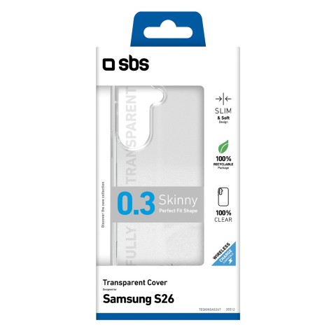
„Samsung Galaxy S26“ plonas dėklas – permatomas
