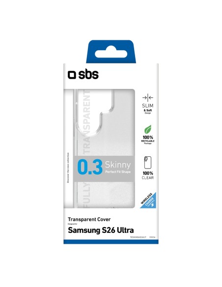 
„Samsung Galaxy S26“ itin plonas dėklas – skaidrus
