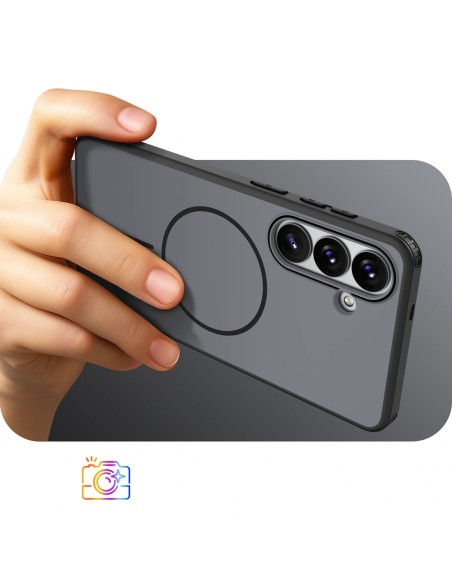 
„Samsung Galaxy A37 Hybrid Armor T“ dėklas - juodas
