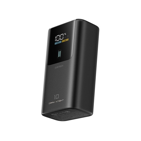 
Nešiojamoji baterija 10000mAh USB-A USB-C 55W - pilka
