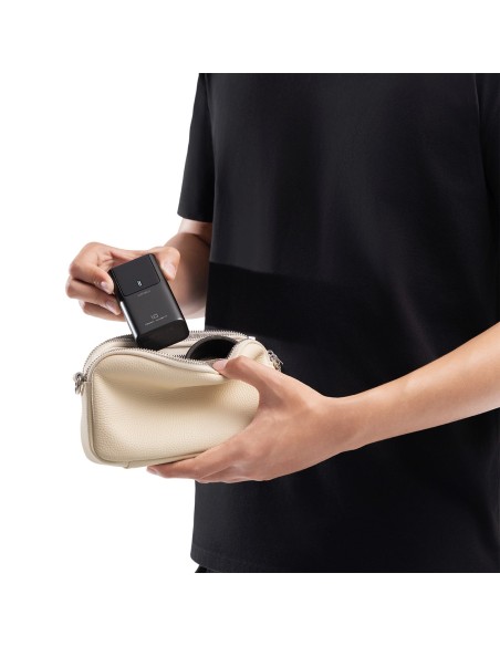 
Nešiojamoji baterija 10000mAh USB-A USB-C 55W - pilka

