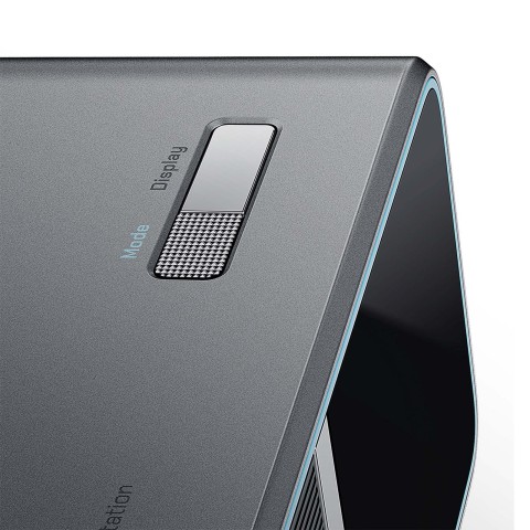 
5 viename įkrovimo stotelė su skaitmeniniu ekranu, USB-A, USB-C, 300 W, sidabrinė
