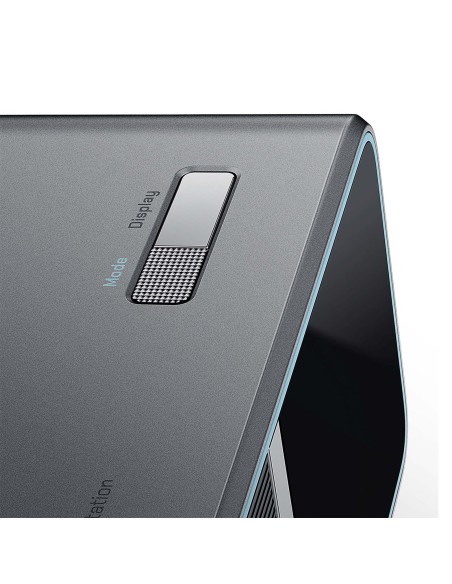 
5 viename įkrovimo stotelė su skaitmeniniu ekranu, USB-A, USB-C, 300 W, sidabrinė
