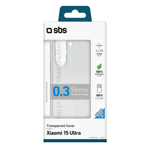 
„Xiaomi 15 Ultra Skinny“ dėklas – skaidrus
