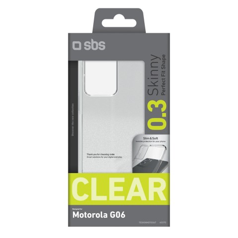 
Motorola Moto G06 plonas dėklas - permatomas
