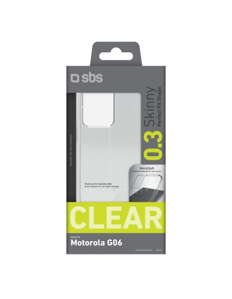 
Motorola Moto G06 plonas dėklas - permatomas
