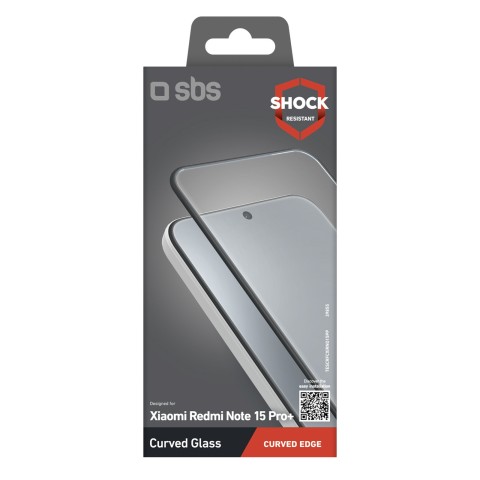 
Grūdintas stiklas Xiaomi Redmi Note 15 Pro+ telefonui Screenglass 4D
