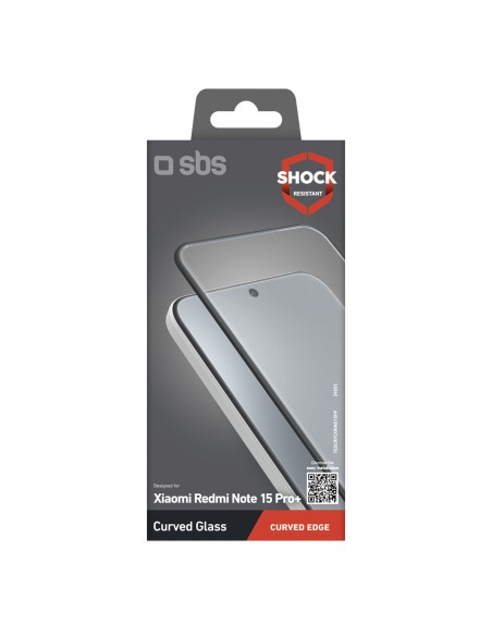 
Grūdintas stiklas Xiaomi Redmi Note 15 Pro+ telefonui Screenglass 4D
