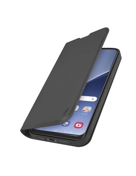 
„Xiaomi 15 Pro“ piniginės formos lygus atverčiamas dėklas – juodas
