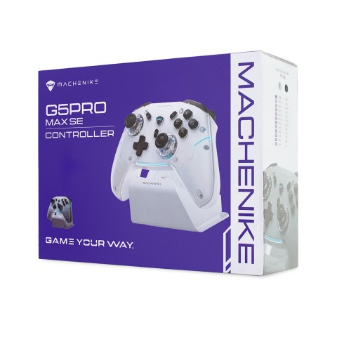 
G5Pro Max belaidis žaidimų valdiklis su įkrovimo stotele – pilkas
