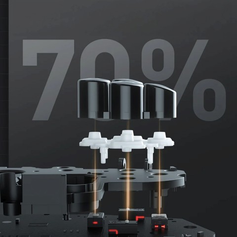 
„G5Pro Premium Edition“ belaidis žaidimų valdiklis su įkrovimo stotele – juodas ir auksinis
