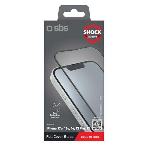 
Grūdintas stiklas iPhone 13/ 13 Pro/ 14/ 16e/ 17e pilnam dangteliui
