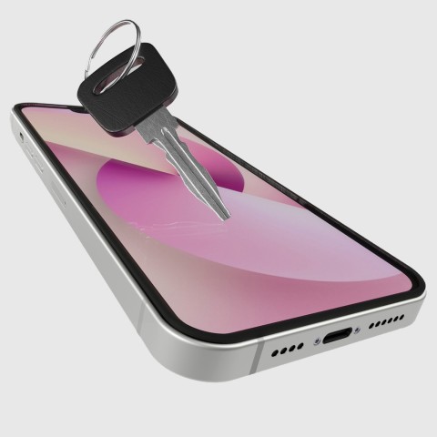 
Grūdintas stiklas iPhone 13/ 13 Pro/ 14/ 16e/ 17e pilnam dangteliui
