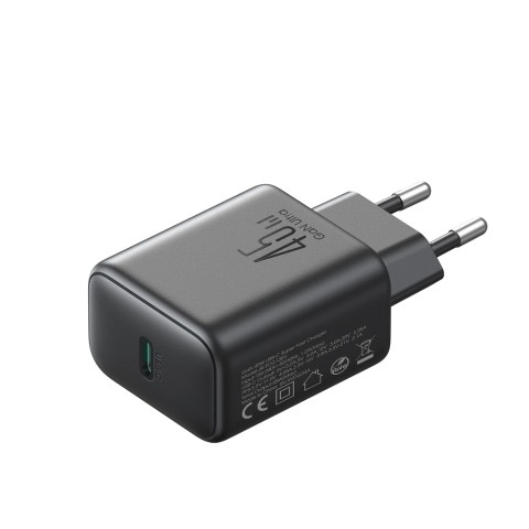
„Samsung Ultra GaN 45W“ sieninis įkroviklis – juodas
