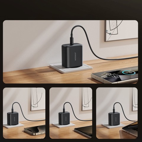
„Samsung Ultra GaN 45W“ sieninis įkroviklis – juodas

