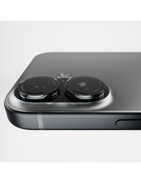 
Grūdintas stiklas „iPhone 16“ / „iPhone 16 Plus“ kameros objektyvui, skirtas individualiam kameros objektyvui

