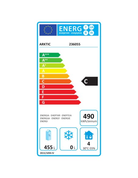 1 durų nerūdijančio plieno šaldymo spinta 0-8C 600 l 193 W biudžeto eilutė - Hendi 236055 1 durų nerūdijančio plieno šaldymo spinta 0-8C 600 l 193 W biudžeto eilutė - Hendi 236055
