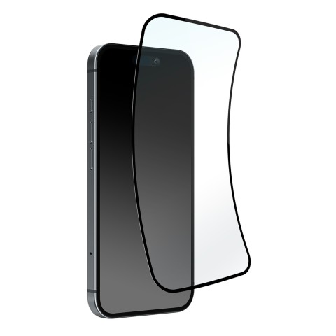
Hibridinis stiklas su juodu rėmeliu, skirtas „iPhone 16 Plus“ / „iPhone 15 Pro Max“ / „iPhone 15 Plus“ lanksčiam stiklu...