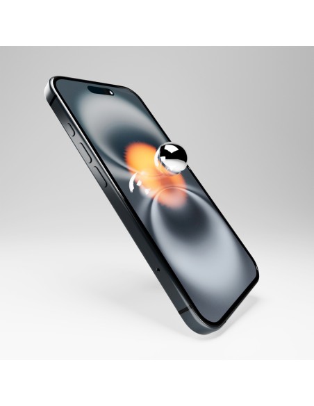
Hibridinis stiklas su juodu rėmeliu, skirtas „iPhone 16 Plus“ / „iPhone 15 Pro Max“ / „iPhone 15 Plus“ lanksčiam stiklu...