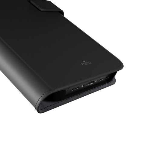 
2 viename PU odos dėklas su atvartu ir dėklu, skirtas „iPhone 16“ su nuimamu „MagSafe“ dėklu – juodas
