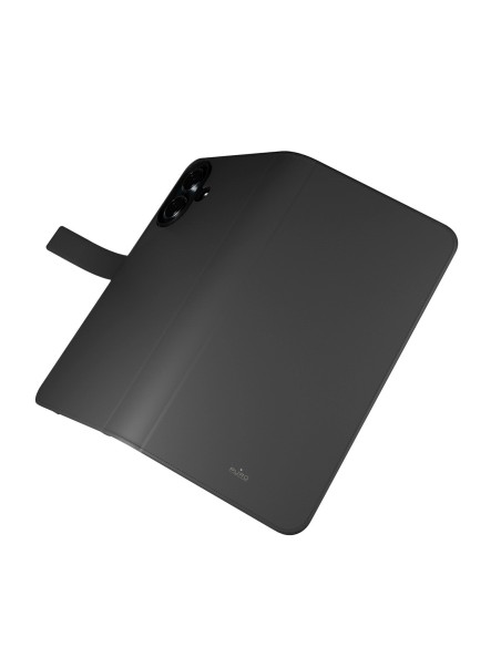 
2 viename PU odos dėklas su atvartu ir dėklu, skirtas „iPhone 16“ su nuimamu „MagSafe“ dėklu – juodas
