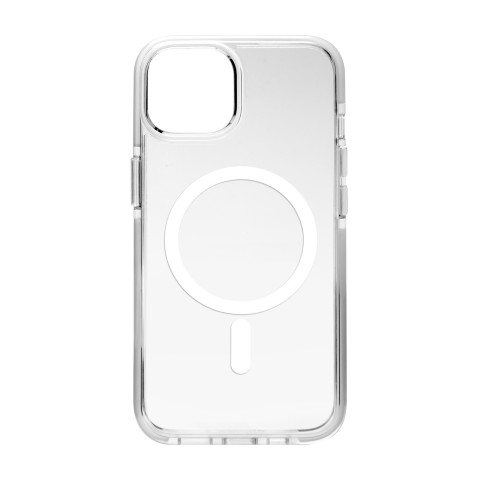 
„iPhone 15 Lite Mag Pro MagSafe“ silikoninis dėklas – skaidrus
