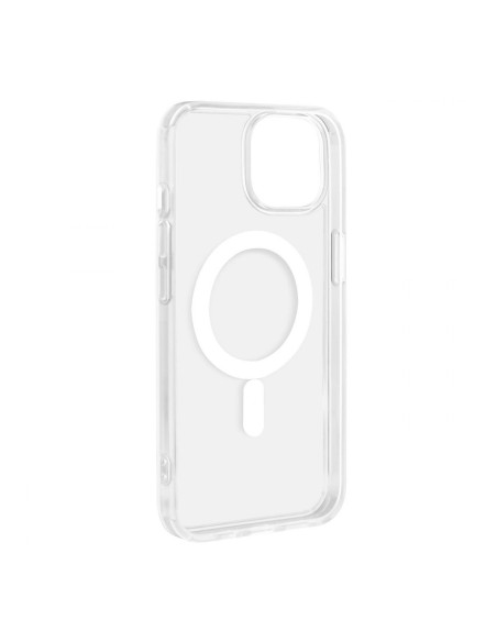 
„iPhone 14 Pro Lite“ „MagSafe“ silikoninis dėklas – skaidrus
