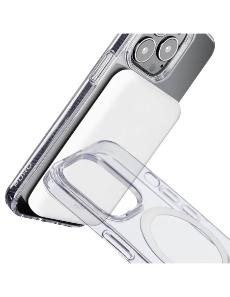 
„iPhone 14 Pro Lite“ „MagSafe“ silikoninis dėklas – skaidrus
