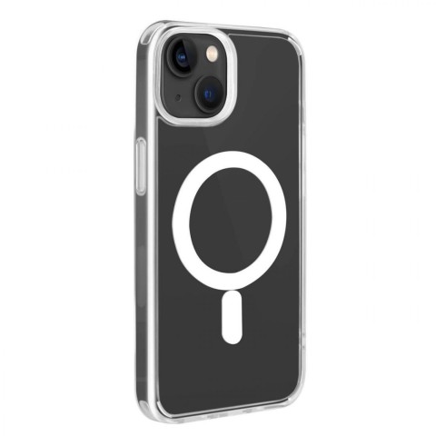
iPhone 14 / 13 Lite MagSafe silikoninis dėklas – skaidrus
