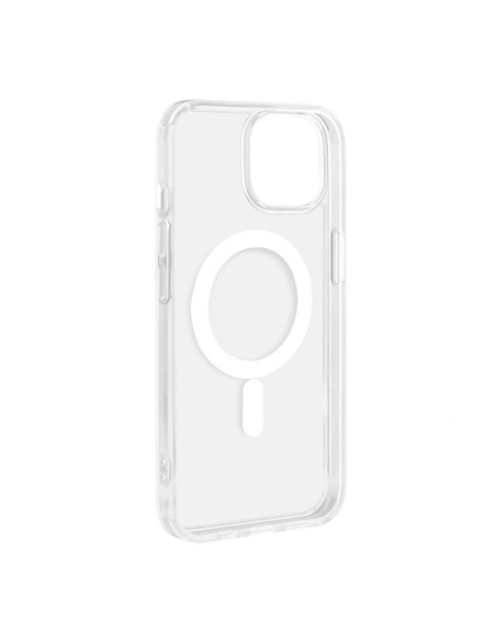 
iPhone 14 / 13 Lite MagSafe silikoninis dėklas – skaidrus
