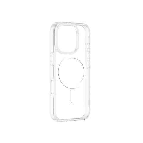
Silikoninis dėklas su magnetiniu žiedu, skirtas „iPhone 16 Pro“ – skaidrus
