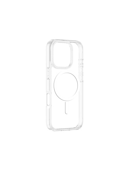 
Silikoninis dėklas su magnetiniu žiedu, skirtas „iPhone 16 Pro“ – skaidrus
