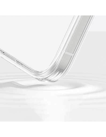 
Silikoninis dėklas su magnetiniu žiedu, skirtas „iPhone 16 Pro“ – skaidrus
