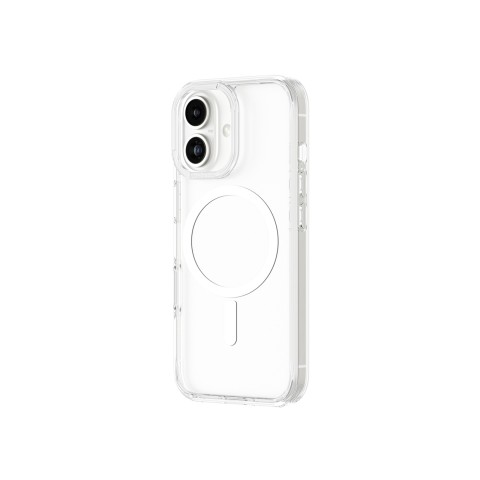 
Silikoninis dėklas su magnetiniu žiedu, skirtas „iPhone 16“ – skaidrus
