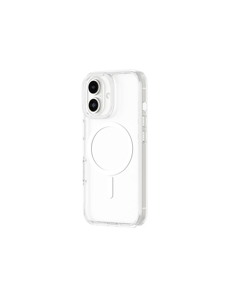 
Silikoninis dėklas su magnetiniu žiedu, skirtas „iPhone 16“ – skaidrus
