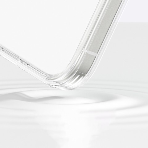 
Silikoninis dėklas su magnetiniu žiedu, skirtas „iPhone 16“ – skaidrus
